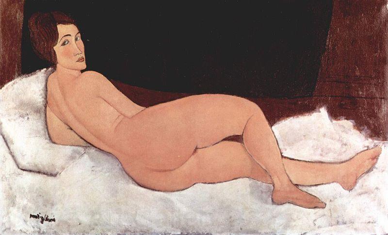 Amedeo Modigliani Liegender Akt